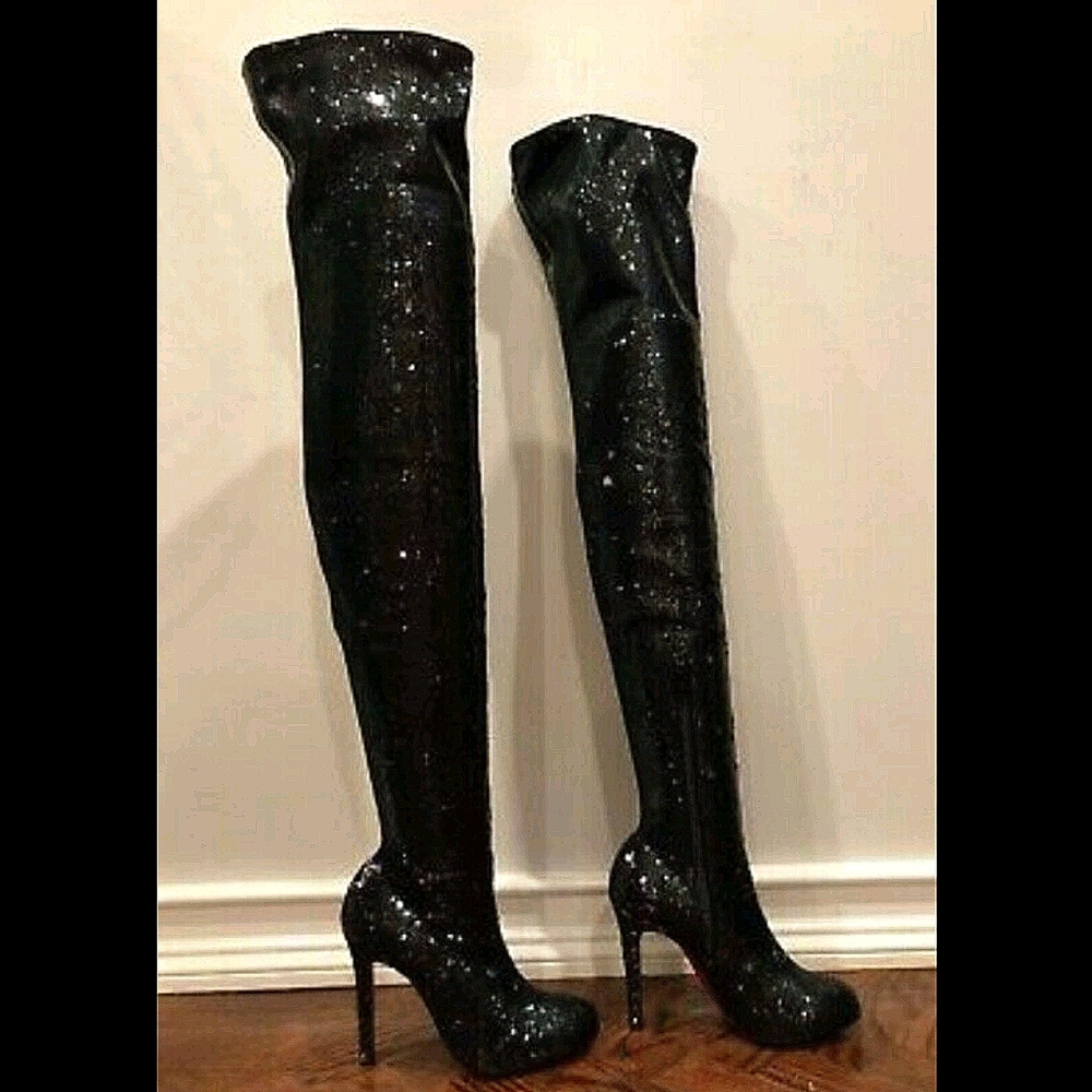 Christian Louboutin Knee High Boots NWT